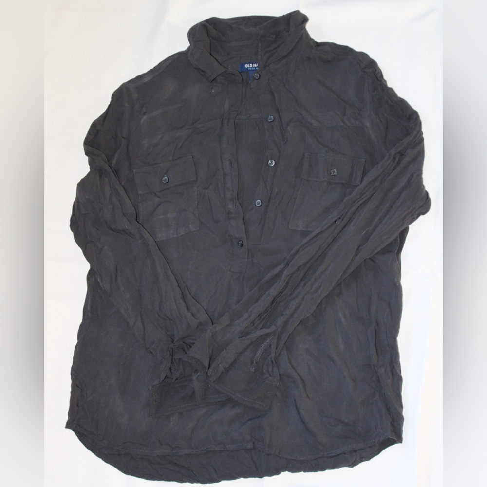 Old Navy Dark Grey Blouse